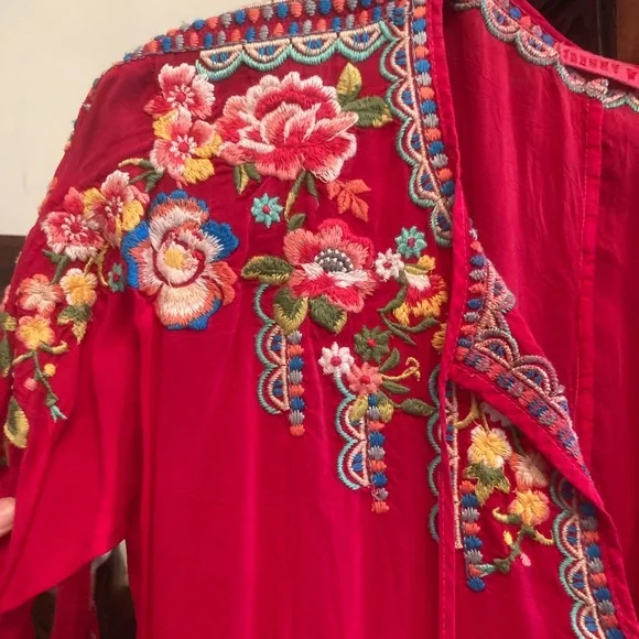 Johnny Was top - Picture 3 of 8